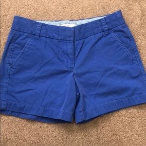 Blue shorts